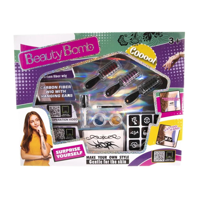 Set per dipingere capelli e tatuaggi