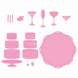 Tonic Studios • dimensioni del set torta cocktail