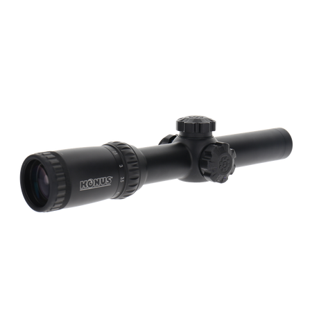 Cappoesa del fucile Konus Konuspro M-30 1-4x24 con croce di filo illuminato
