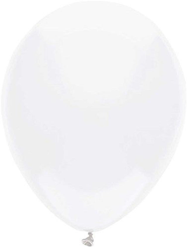 Palloncini Haza bianchi da 30 cm sacchetto da 10 pezzi