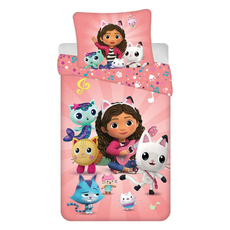 Copertina del piumone Gabby's Doll House, 140x200cm