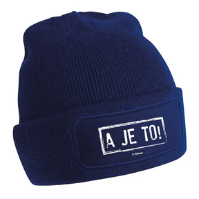 Cappello del vicino e del vicino - timbro blu navy