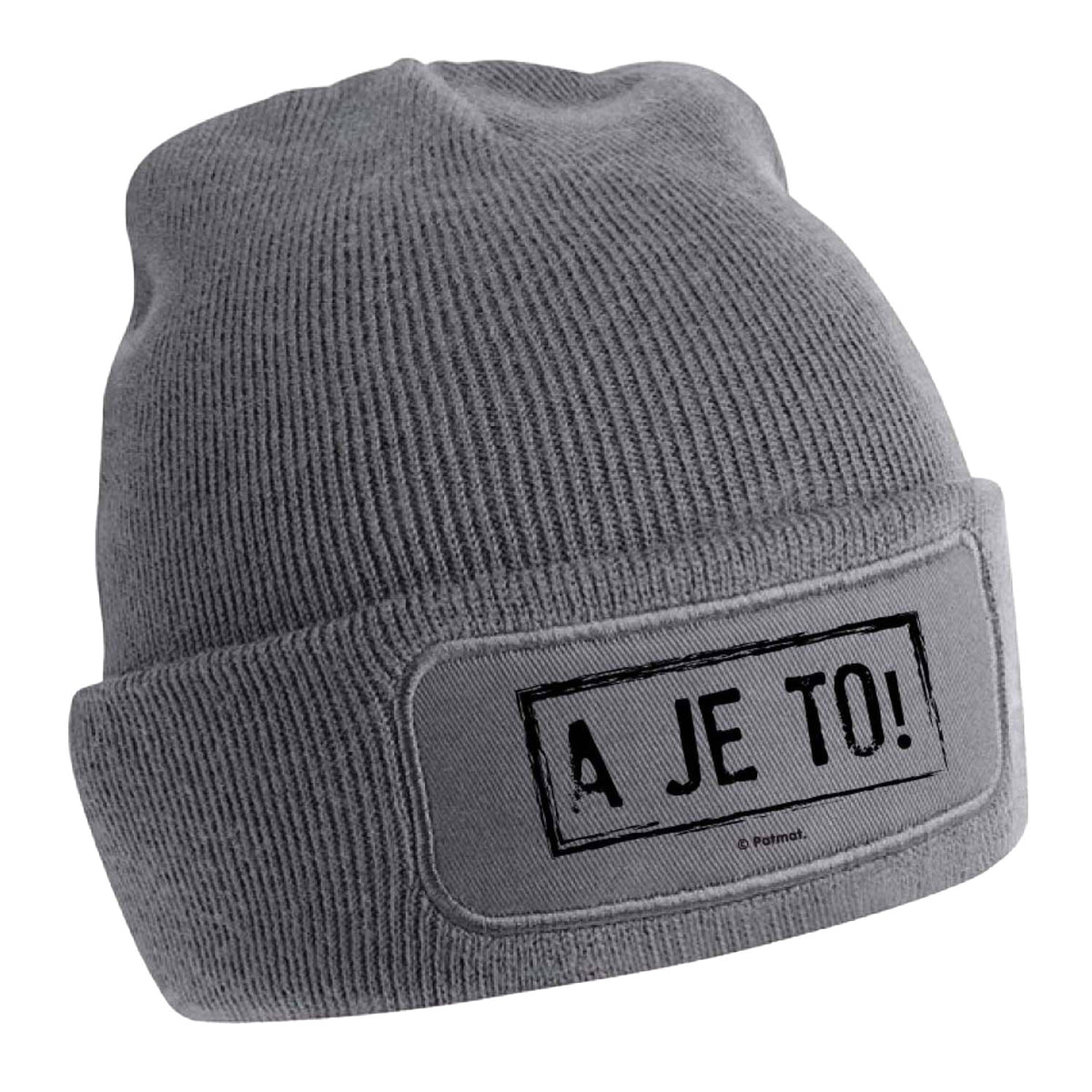 Cappello del vicino e del vicino - timbro grigio