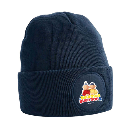 Cappello del vicino e del vicino - logo blu navy