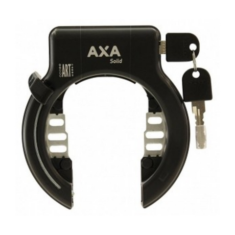 Axa Solid XL Ringslot - Art -2, nero, 58mm