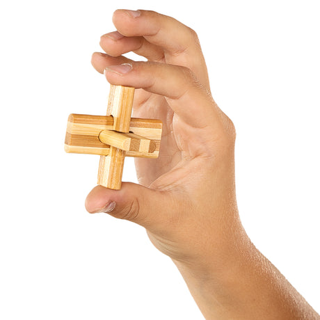 Eureka puzzle 3D cervello in bambù doublecross **