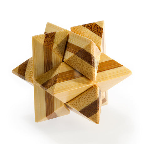 Eureka 3D puzzle cerebrale in bambù superstar **