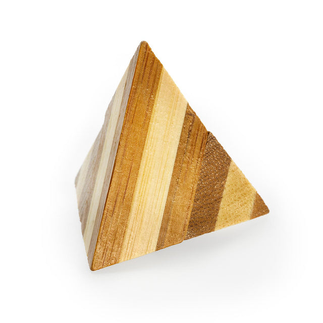 Piramide puzzle cervello 3D in bambù Eureka *