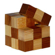 Cubi di serpente puzzle 3D bambù cervello Eureka **