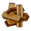 Legna da ardere puzzle 3D bambù cervello Eureka **