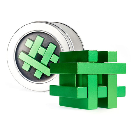 Eureka puzzle cerebrale in metallo in lattina - hashtag **