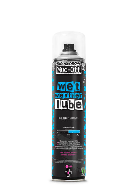 Bomboletta spray lubrificante umido Muc-off da 400 ml
