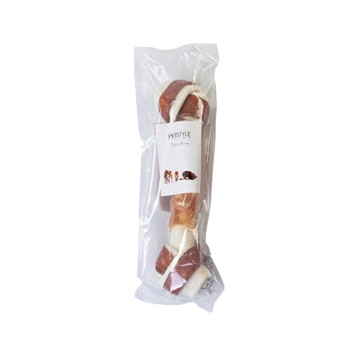PETSTYLE Living Knoted Bot multicolore con pollo