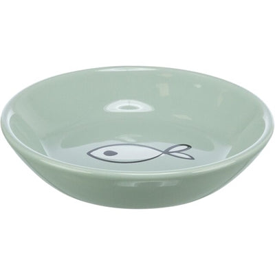 Trixie ciotola per cibo per gatti, ciotola rialzata in ceramica assortita