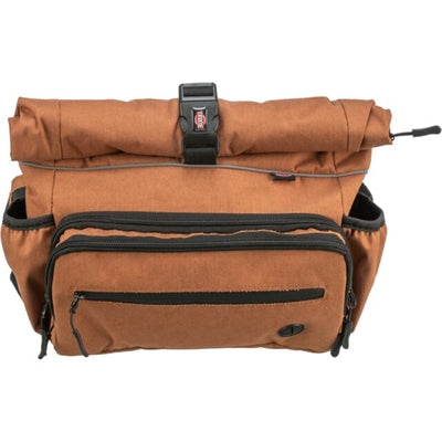 Zaino rolltop Trixie con marsupio con cintura ruggine