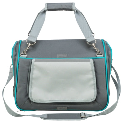 Sacca da viaggio trixie roditore Vicky con cuscino interno rimovibile grigio