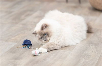 Trixie Marine Animal Plush con catnip Assorti