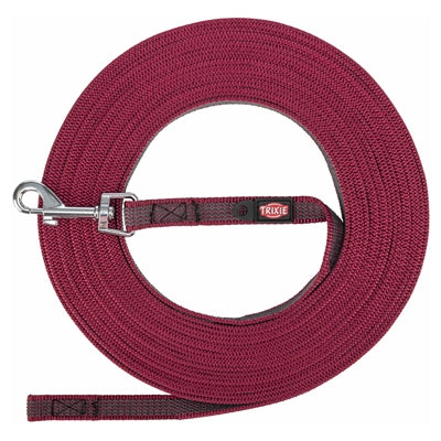 Trixie Dog Guensh Linea con anti -Slip in gomma rossa