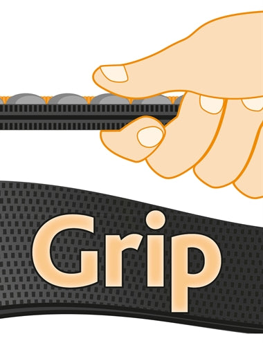 Trixie Dog Guensh Linea con anti -Slip in gomma rossa
