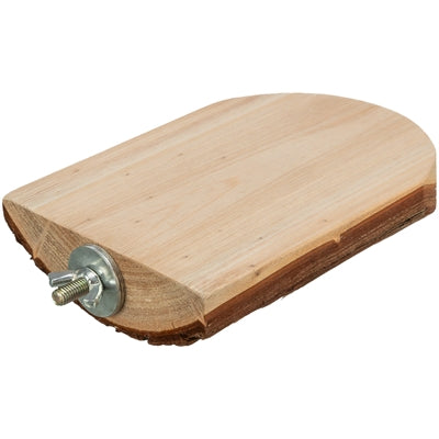Piattaforma Trixie con fissaggio a vite in legno corteccia