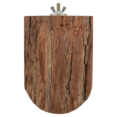 Piattaforma Trixie con fissaggio a vite in legno corteccia