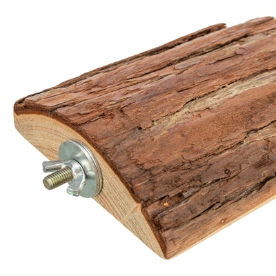 Piattaforma Trixie con fissaggio a vite in legno corteccia