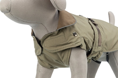 Cappotto per cani Trixie hermy verde oliva