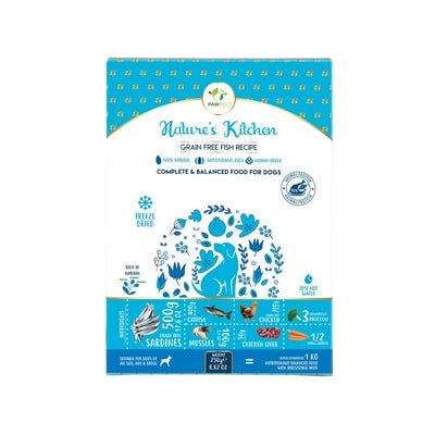 Ricetta pesce Pawfect con alimenti liofilizzati