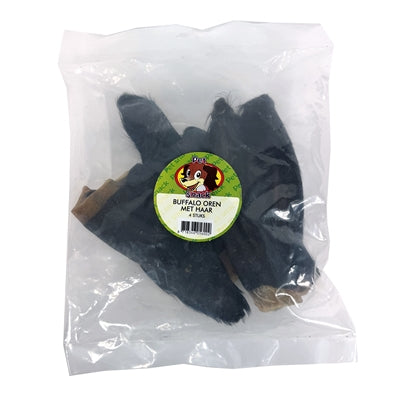 Petsnack orecchie di bufalo con pelo