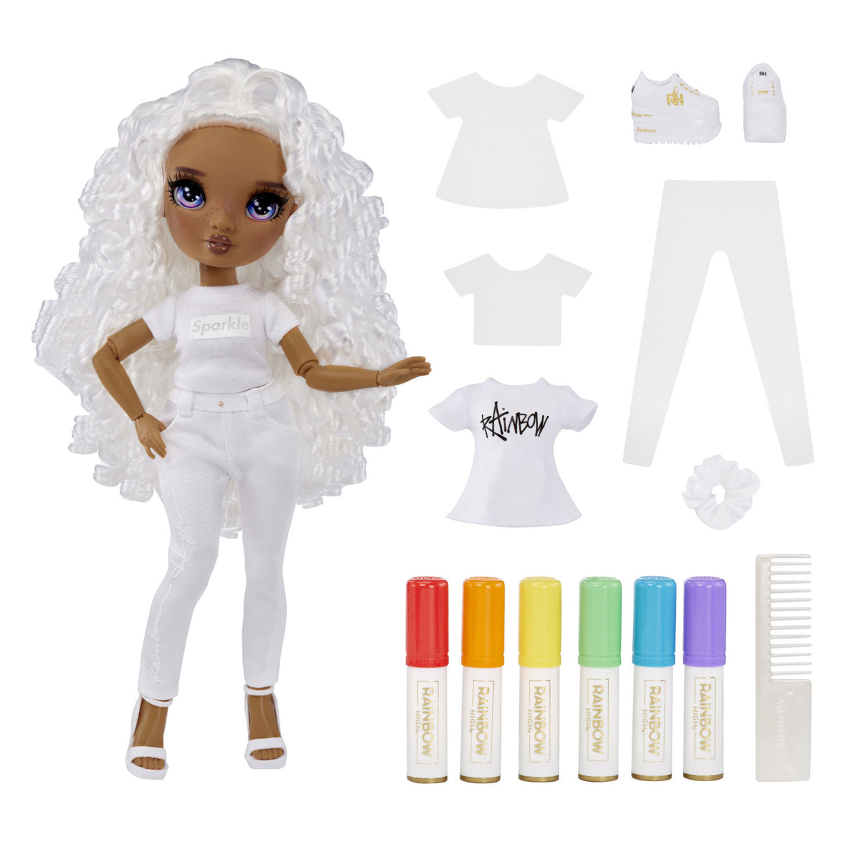 Rainbow High Rainbow High Color Crea Modepop Fashion Purple