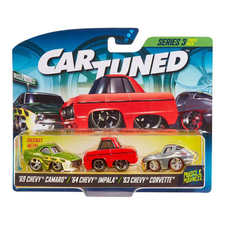 Cartuned serie 3 follia muscolare - 3 pz.