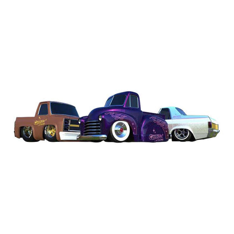 Mga Entertainment Cartuned Serie 4 Kool Kustoms - 3 pezzi.