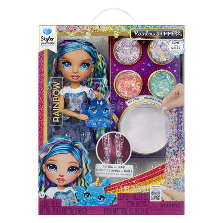 Bambola di alta moda arcobaleno di intrattenimento con melma - skyler