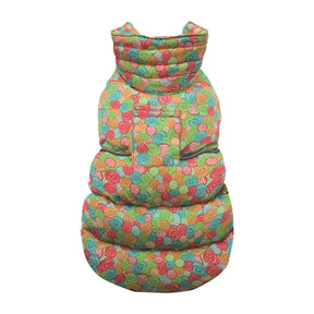 Cappotto per cani Croci foderato a caramella