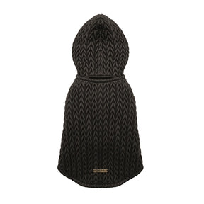 Cappotto per cani Croci elegante foderato nero