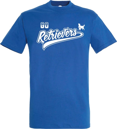 T-shirt Go Retriever blu