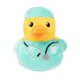 Peluche Ducktor anatra pelosa