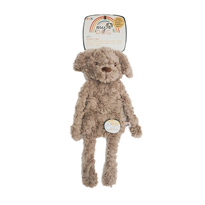Il mio cane peluche marrone