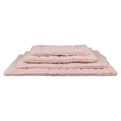 Trixie tappetino da salotto lonni velluto a coste rosa
