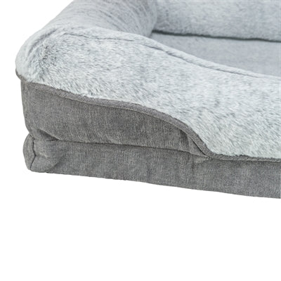 Trixie lettino per cani Vital lino angolare grigio grigio chiaro