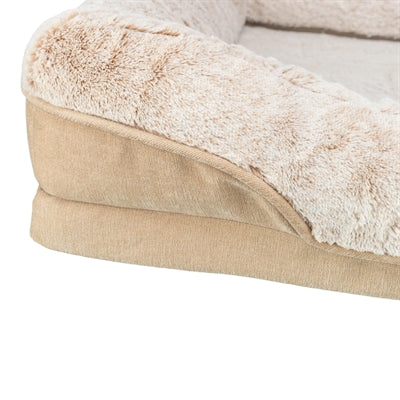 Trixie lettino per cani Vital lino angolare beige