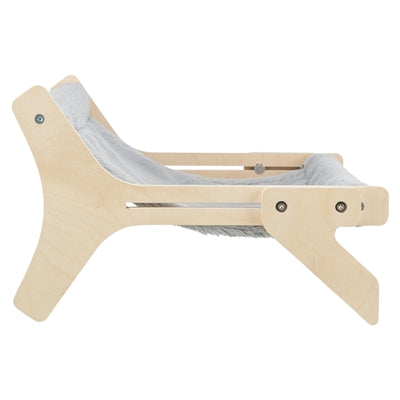 Amaca Trixie in legno non trattato grigio