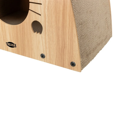 Trixie casa granchio in mdf marrone chiaro