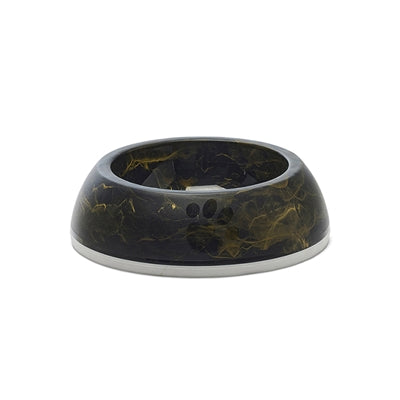 Savic ciotola per cibo delice 1 marmo nero oro