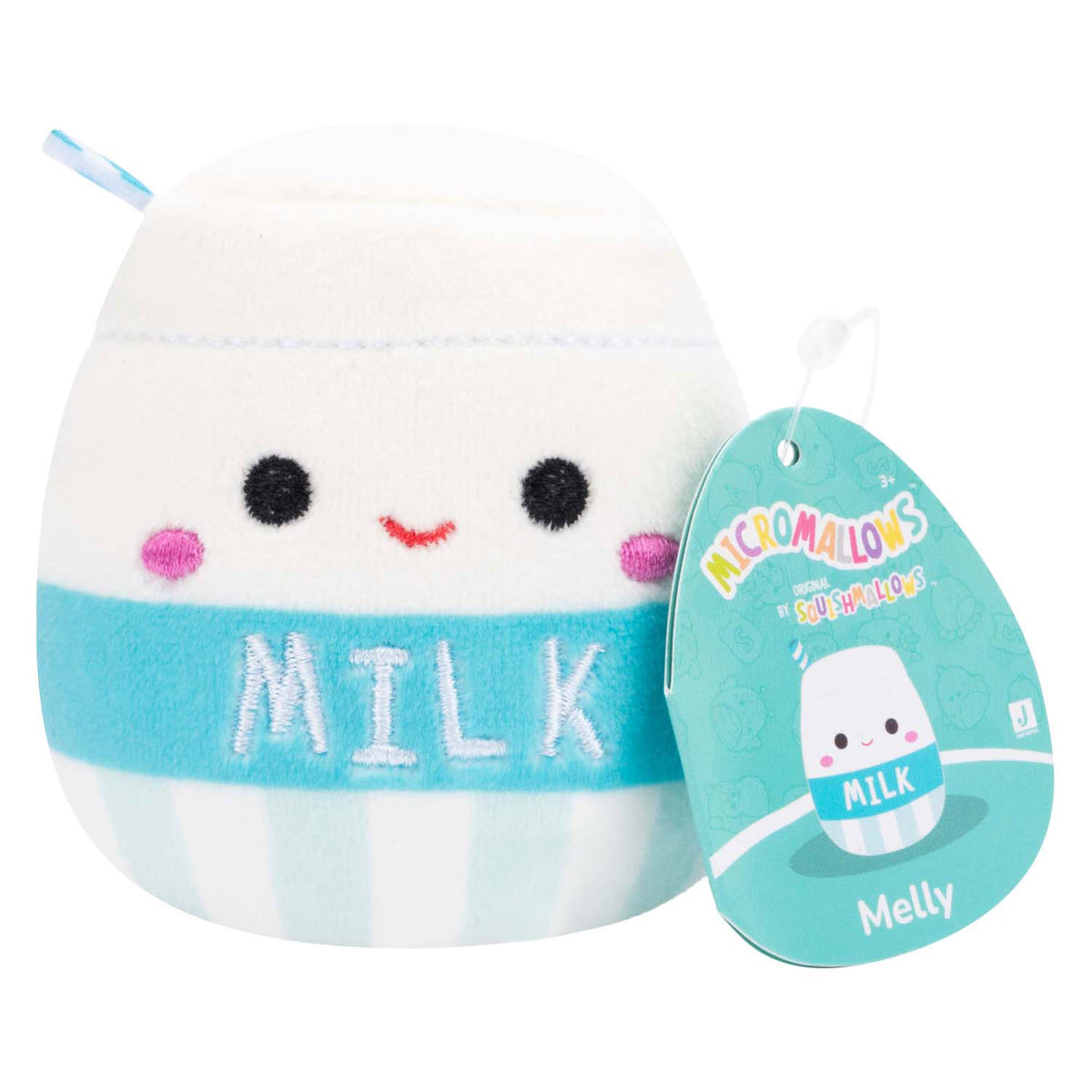 Peluche coccolone Squishmallows - micromallows, confezione da 4