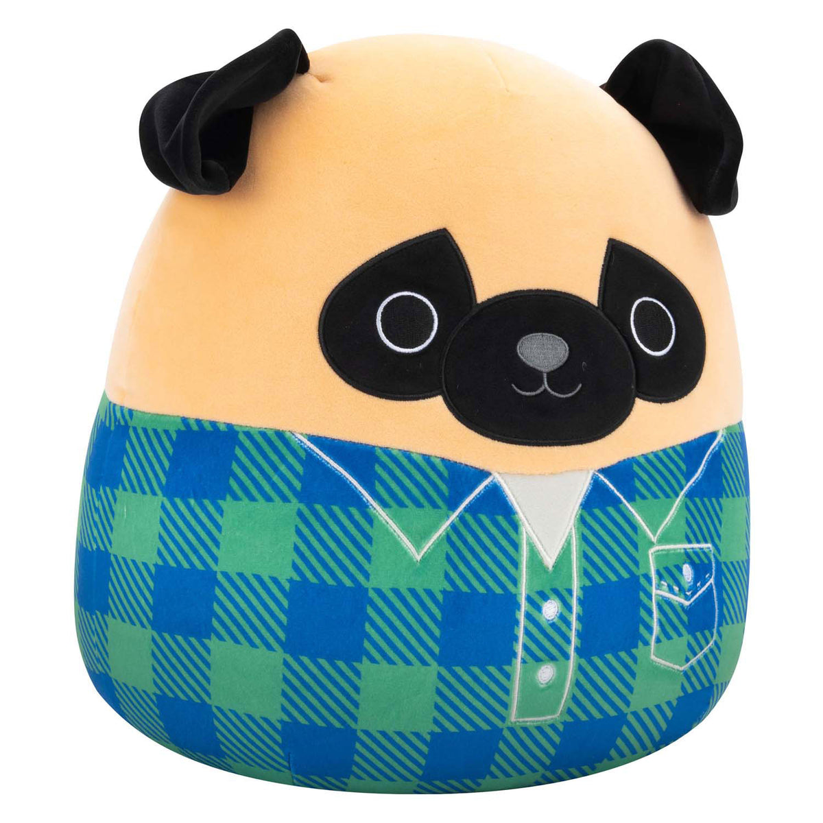 Peluche tenero Squishmallows - principe carlino, 30 cm