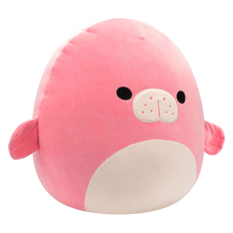 Peluche tenero Squishmallows - lamantino morlai, 30 cm