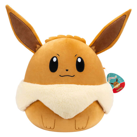 Peluche pokémon Squishmallows - evoli, 35 cm