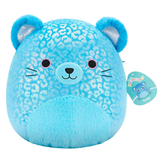 Peluche tenero Squishmallows - giaguaro blu, 30 cm