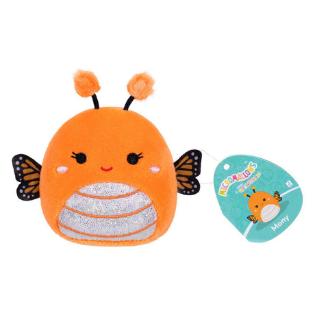 Peluche coccolone Squishmallows - micromallows mony, tristan, victoria - 3 pz.